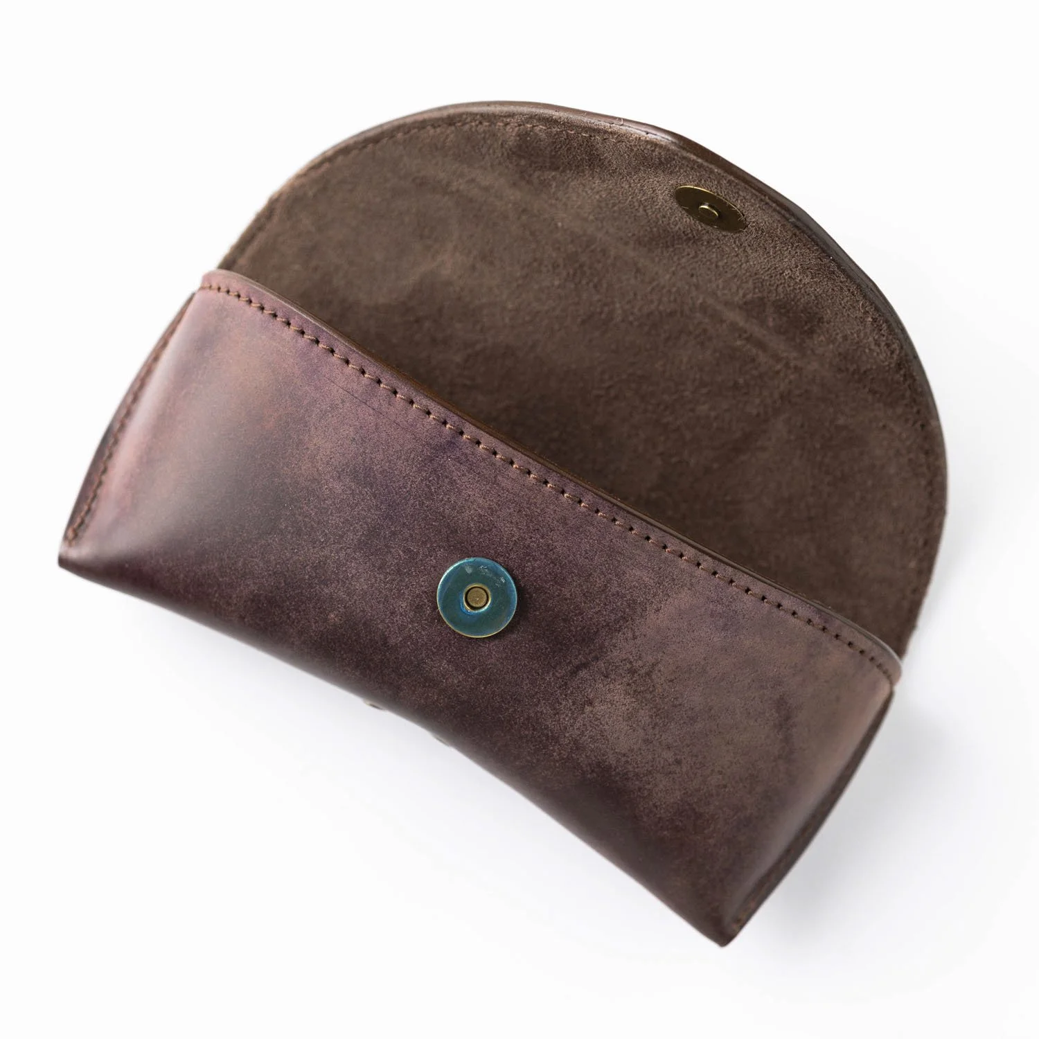 Shell Cordovan Glasses Case — GENUINE HORWEEN PRODUCTS